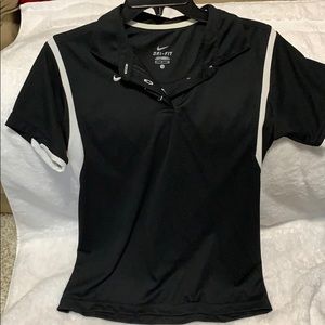 Nike dry fit collared shirt